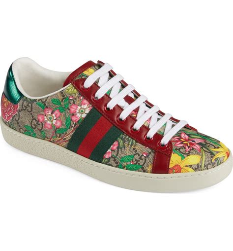 gucci floral canvas shoes|Gucci inspired sneakers.